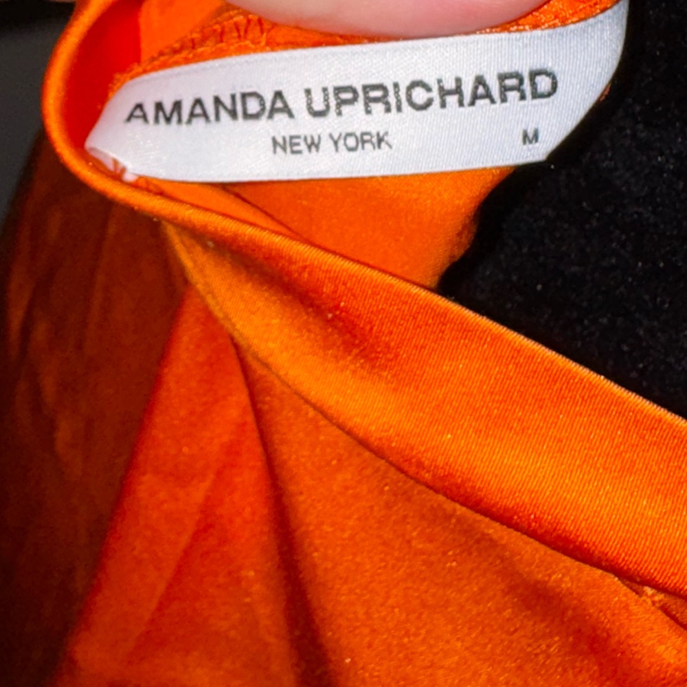 Amanda Uprichard REVOLVE Arial Gown in Fire Medium - Picture 6 of 8